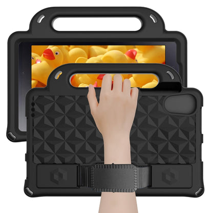 For Samsung Galaxy Tab A11 / A9 Diamond Series EVA Shockproof Sleeve Tablet Case(Black) by bashfashion