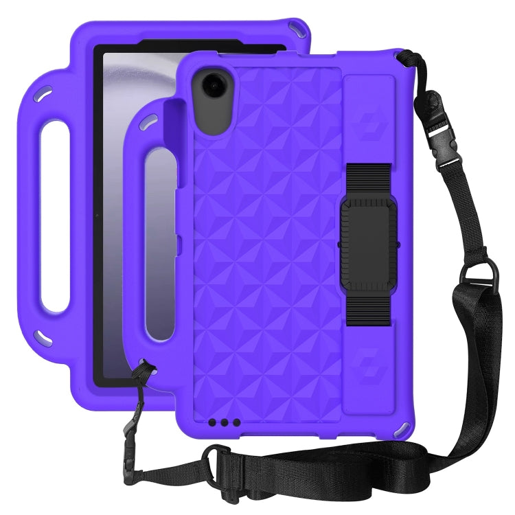 For Samsung Galaxy Tab A11 / A9 Diamond Series EVA Shockproof Sleeve Tablet Case(Purple) by bashfashion