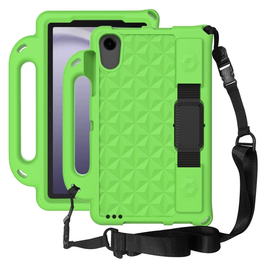 For Samsung Galaxy Tab A11 / A9 Diamond Series EVA Shockproof Sleeve Tablet Case(Green) by bashfashion