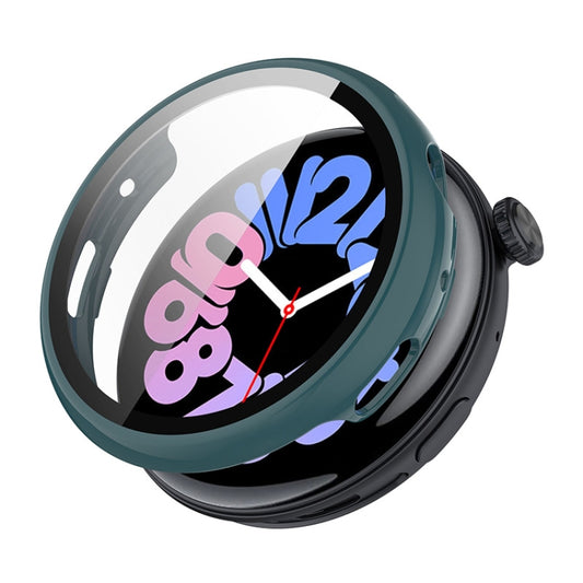 For vivo Watch 3 ENKAY Hat-Prince Full Coverage Tempered Glass Film Integrated PC Watch Cover(Dark Green) by ENKAY