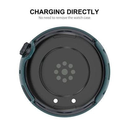 For vivo Watch 3 ENKAY Hat-Prince Full Coverage Tempered Glass Film Integrated PC Watch Cover(Ivory White) by ENKAY