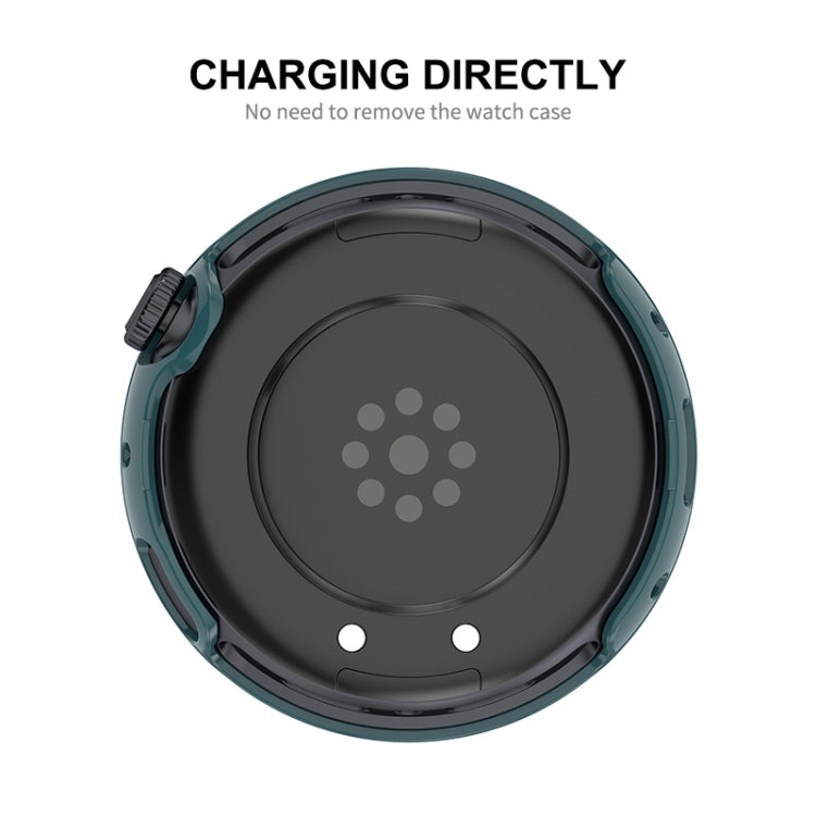 For vivo Watch 3 ENKAY Hat-Prince Full Coverage Tempered Glass Film Integrated PC Watch Cover(Pink) by ENKAY