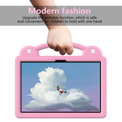 For TCL Nxt Pader 11 2023 Handle Kickstand Children EVA Shockproof Tablet Case(Pink) by bashfashion