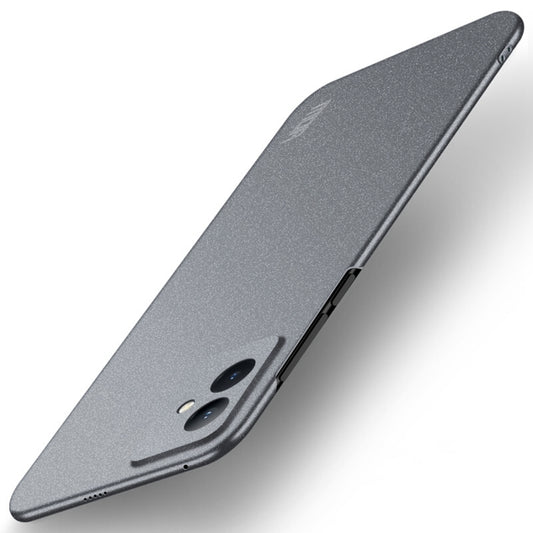 For Honor 100 MOFI Fandun Series Frosted PC Ultra-thin All-inclusive Phone Case(Gray) by MOFI