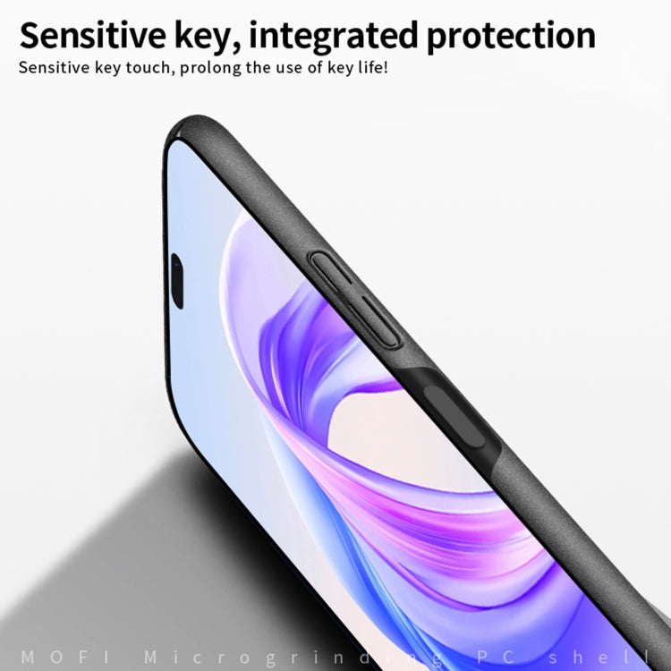 For Honor X50i+ / X50i Pro MOFI Fandun Series Frosted PC Ultra-thin All-inclusive Phone Case(Black) by MOFI