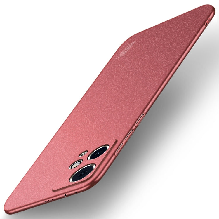 For Honor 90 GT MOFI Fandun Series Frosted PC Ultra-thin All-inclusive Phone Case(Red) by MOFI