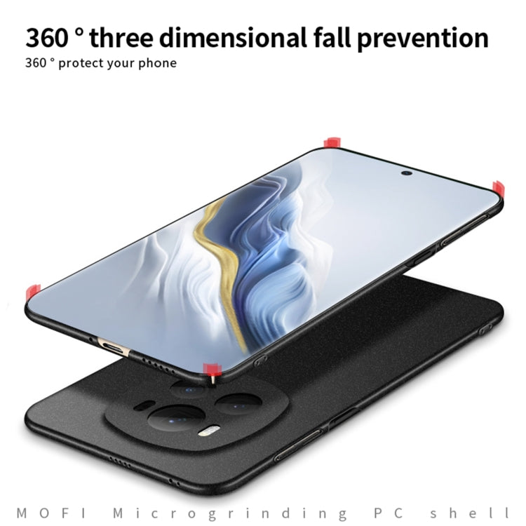 For Honor Magic6 MOFI Fandun Series Frosted PC Ultra-thin All-inclusive Phone Case(Gray) by MOFI