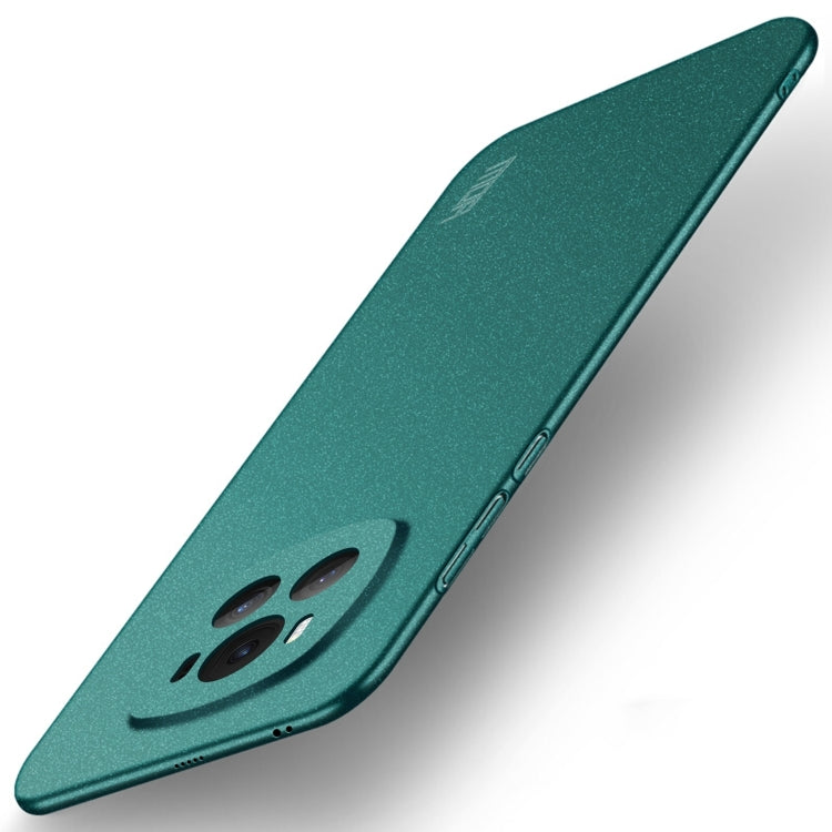 For Honor Magic6 MOFI Fandun Series Frosted PC Ultra-thin All-inclusive Phone Case(Green) by MOFI