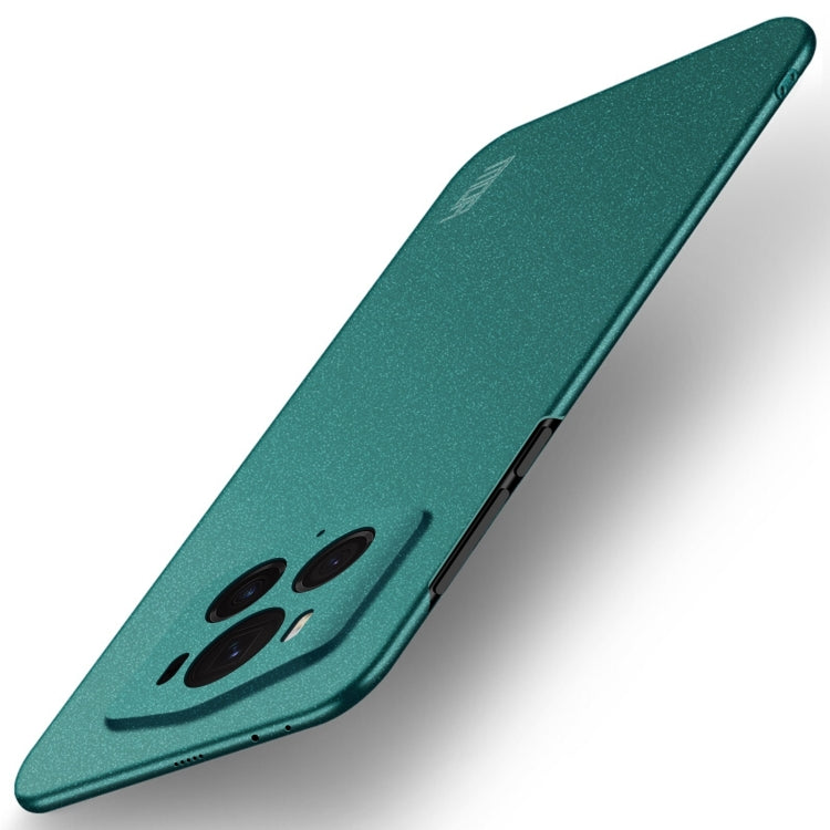 For Honor Magic6 RSR MOFI Fandun Series Frosted PC Ultra-thin All-inclusive Phone Case(Green) by MOFI