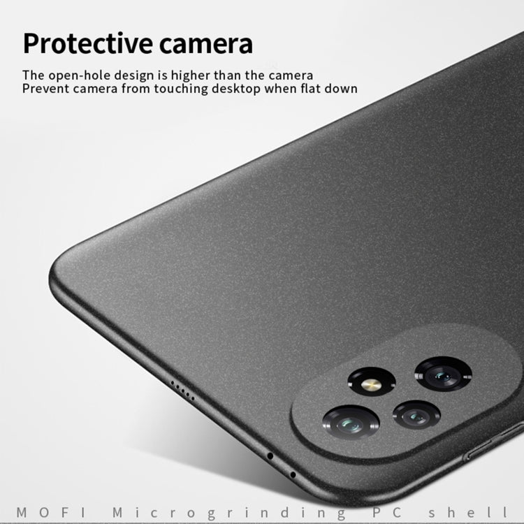 For Honor 200 MOFI Fandun Series Frosted PC Ultra-thin All-inclusive Phone Case(Black) by MOFI