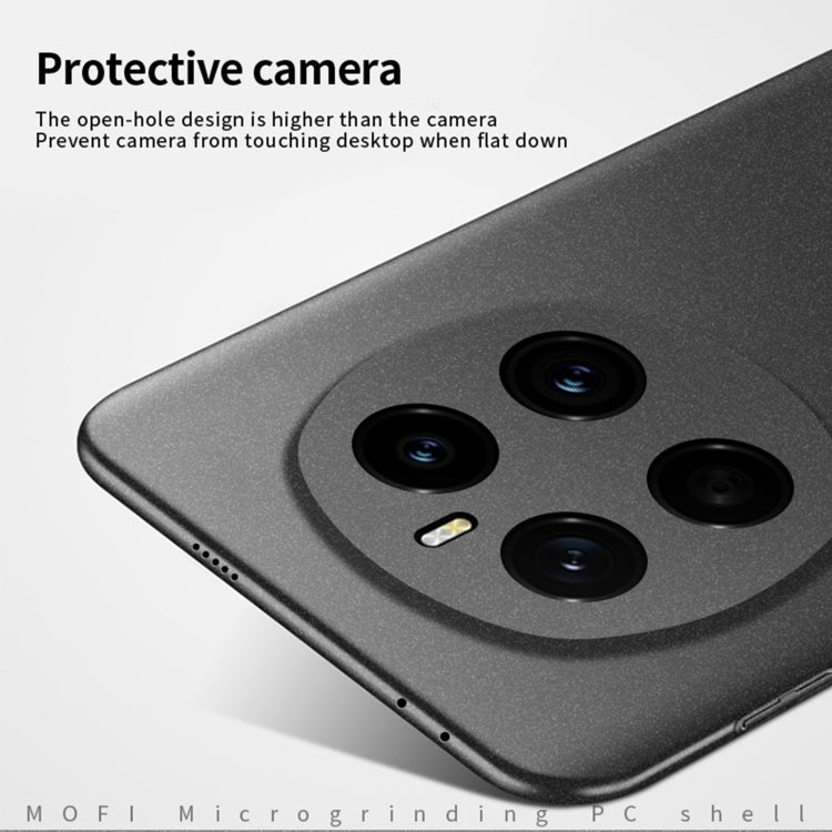 For Honor Magic7 MOFI Fandun Series Frosted PC Ultra-thin All-inclusive Phone Case(Black) by MOFI