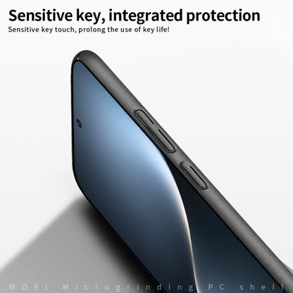 For Honor Magic7 MOFI Fandun Series Frosted PC Ultra-thin All-inclusive Phone Case(Blue) by MOFI