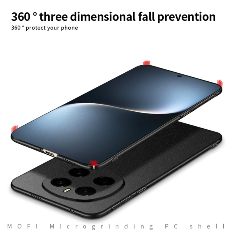 For Honor Magic7 MOFI Fandun Series Frosted PC Ultra-thin All-inclusive Phone Case(Gray) by MOFI