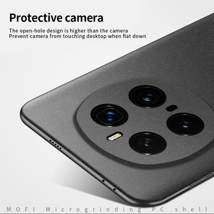 For Honor Magic7 Pro MOFI Fandun Series Frosted PC Ultra-thin All-inclusive Phone Case(Blue) by MOFI