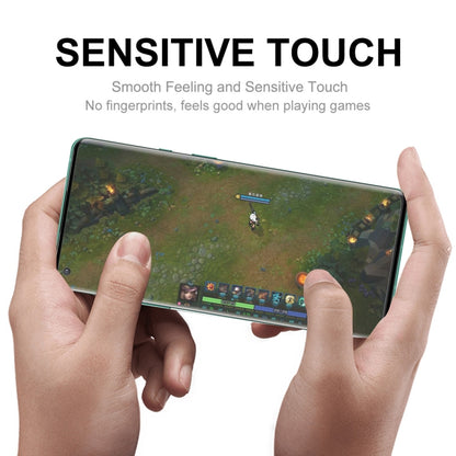 For OnePlus 12 2pcs ENKAY Hat-Prince 3D Hot Bending Side Glue Tempered Glass Full Film by ENKAY