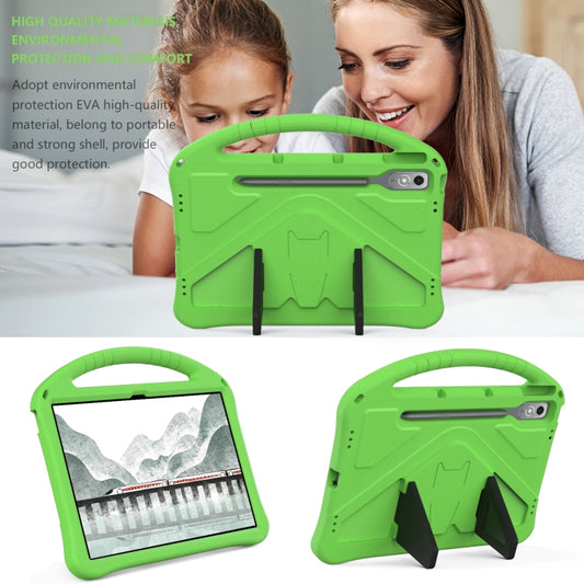 For Lenovo Tab P12 EVA Shockproof Tablet Case with Holder(Green) by bashfashion