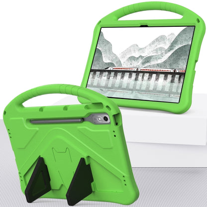For Lenovo Tab P12 EVA Shockproof Tablet Case with Holder(Green) by bashfashion
