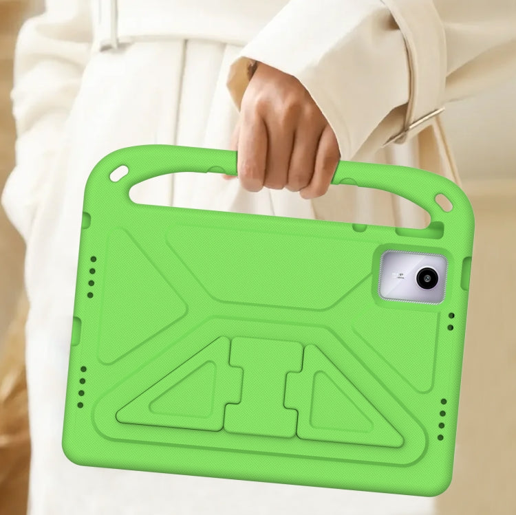 For Lenovo Tab P12 / Xiaoxin Pad Pro 12.7 Handle EVA Shockproof Tablet Case with Holder(Green) by bashfashion
