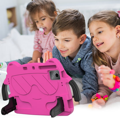 For TCL NxtPader 11 2023 Ice Baby EVA Shockproof Hard PC Tablet Case(Rose Red+Black) by bashfashion