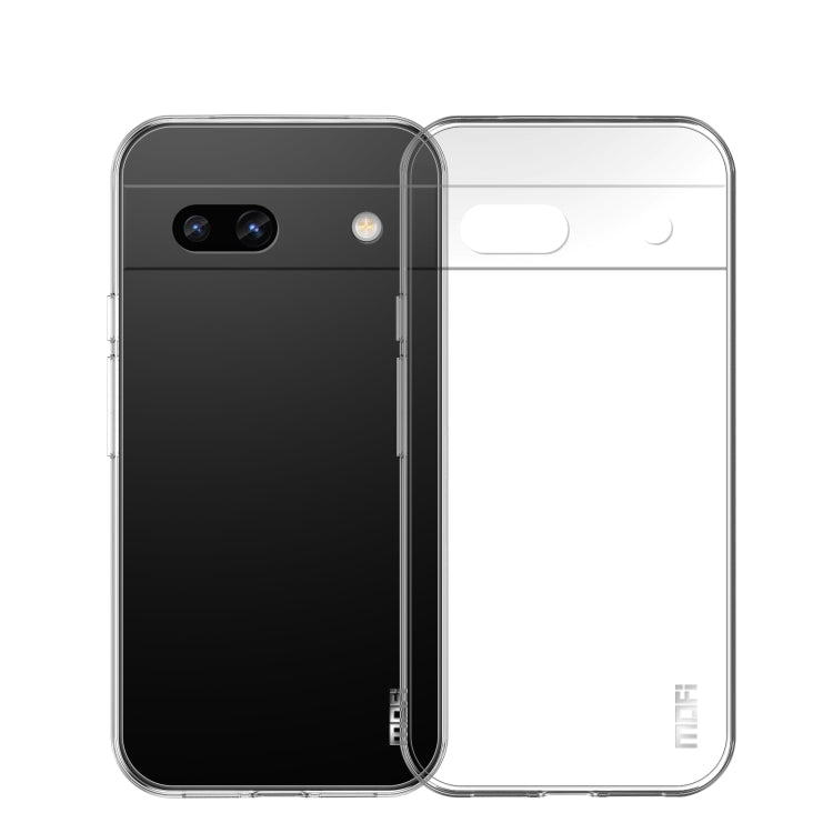 For Google Pixel 8a MOFI Ming Series Transparent Ultra-thin TPU Phone Case(Transparent) by MOFI