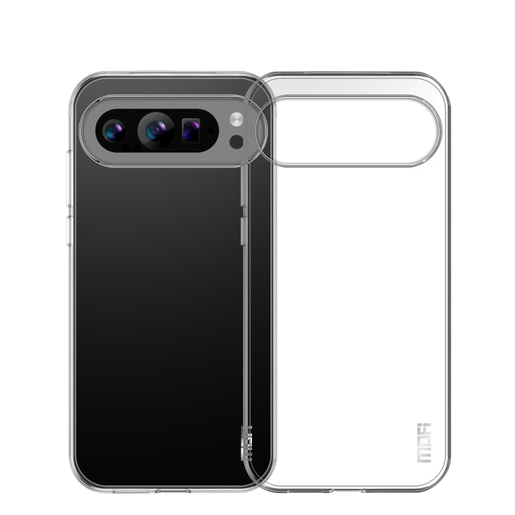 For Google Pixel 9 MOFI Ming Series Transparent Ultra-thin TPU Phone Case(Transparent) by MOFI