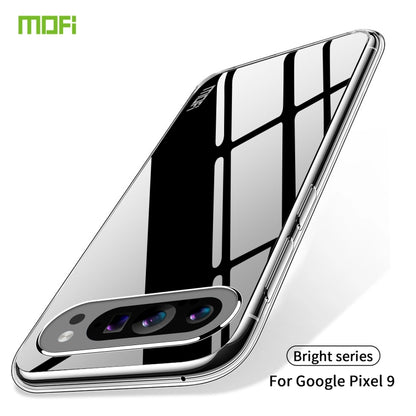 For Google Pixel 9 MOFI Ming Series Transparent Ultra-thin TPU Phone Case(Transparent) by MOFI