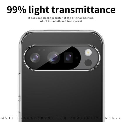 For Google Pixel 10 / 10 Pro MOFI Ming Series Transparent Ultra-thin TPU Phone Case(Transparent) by MOFI