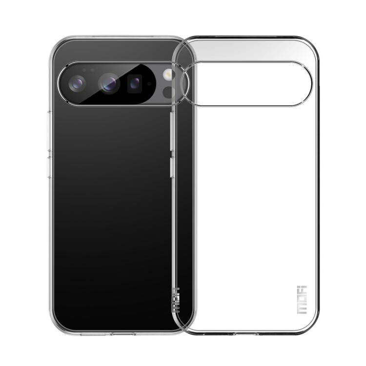 For Google Pixel 10 Pro XL MOFI Ming Series Transparent Ultra-thin TPU Phone Case(Transparent) by MOFI