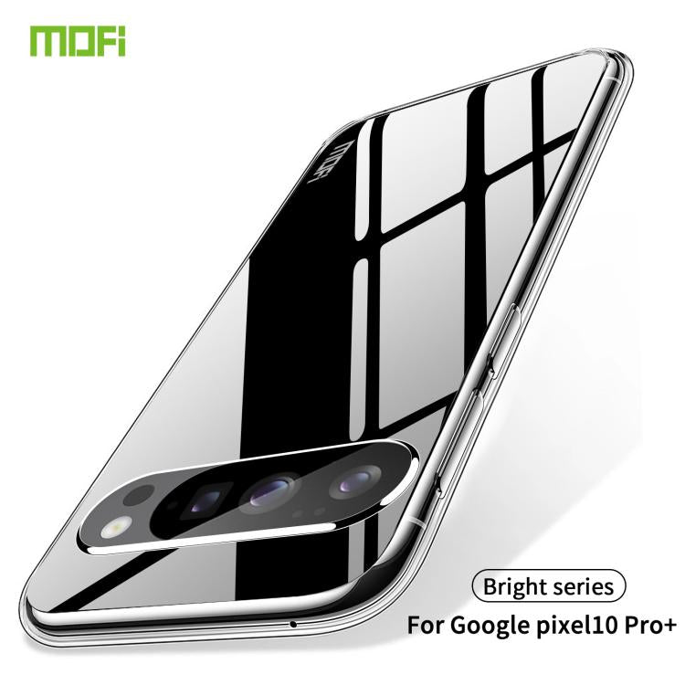 For Google Pixel 10 Pro XL MOFI Ming Series Transparent Ultra-thin TPU Phone Case(Transparent) by MOFI