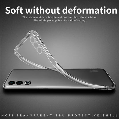 For Meizu 21 MOFI Ming Series Transparent Ultra-thin TPU Phone Case(Transparent) by MOFI