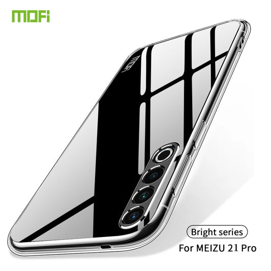 For Meizu 21 Pro MOFI Ming Series Transparent Ultra-thin TPU Phone Case(Transparent) by MOFI