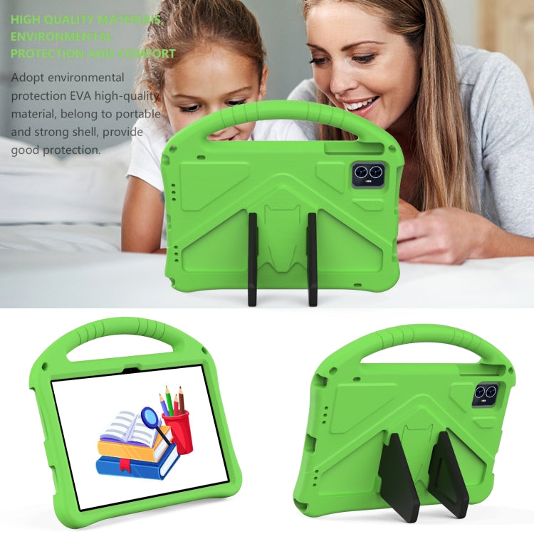 For Teclast M50 HD 10.1 / M50 Pro EVA Shockproof Tablet Case with Holder(Green) by bashfashion