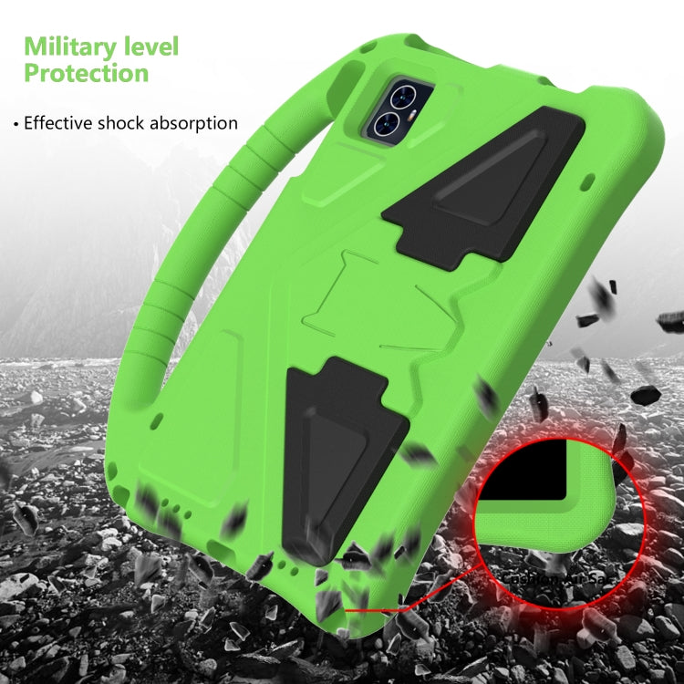 For Teclast M50 HD 10.1 / M50 Pro EVA Shockproof Tablet Case with Holder(Green) by bashfashion