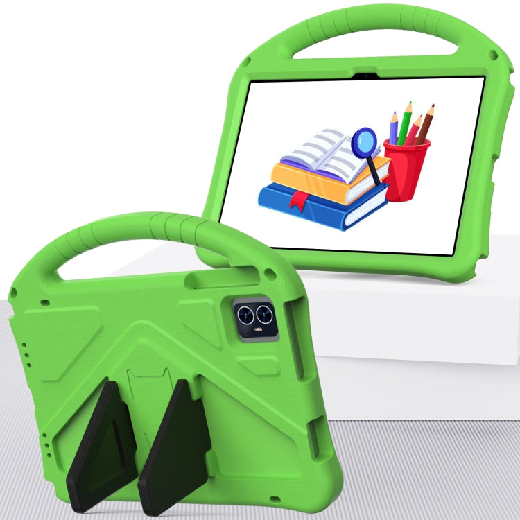 For Blackview Tab 80 10.1 2023 EVA Shockproof Tablet Case with Holder(Green) by bashfashion