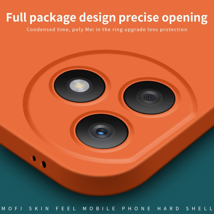 For Honor X50i Pro MOFI Qin Series Skin Feel All-inclusive PC Phone Case(Orange) by MOFI