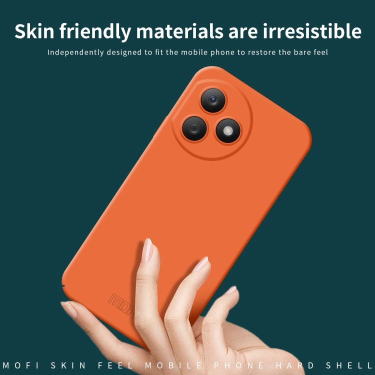 For Honor X50i Pro MOFI Qin Series Skin Feel All-inclusive PC Phone Case(Orange) by MOFI