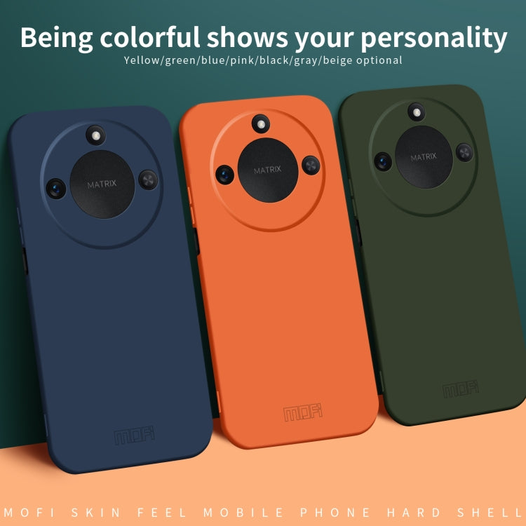 For Honor X60 MOFI Qin Series Skin Feel All-inclusive PC Phone Case(Gray) by MOFI