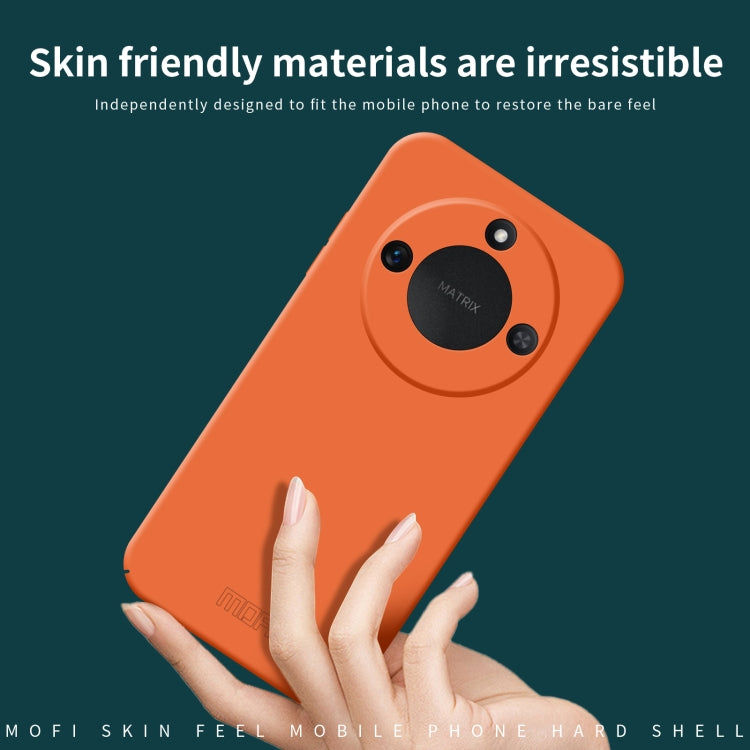 For Honor X60 MOFI Qin Series Skin Feel All-inclusive PC Phone Case(Green) by MOFI