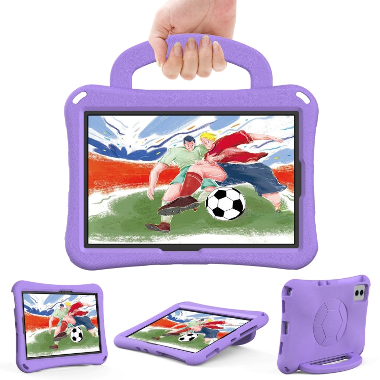 For Samsung Galaxy Tab S7 11 T870/T875 2020 Handle Football Shaped EVA Shockproof Tablet Case(Light Purple) by bashfashion