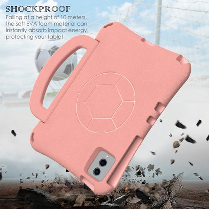 For Samsung Galaxy Tab S7 11 T870/T875 2020 Handle Football Shaped EVA Shockproof Tablet Case(Light Pink) by bashfashion