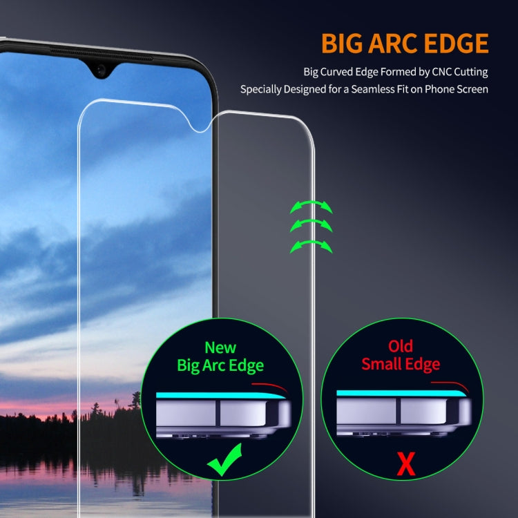 For Nokia C210 ENKAY 9H Big Arc Edge High Aluminum-silicon Tempered Glass Film by ENKAY