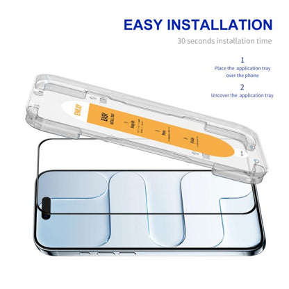 For iPhone Air ENKAY Easy Install High Alumina Silicon Full Glass Film by ENKAY