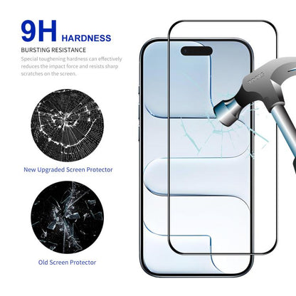 For iPhone Air ENKAY Easy Install High Alumina Silicon Full Glass Film by ENKAY