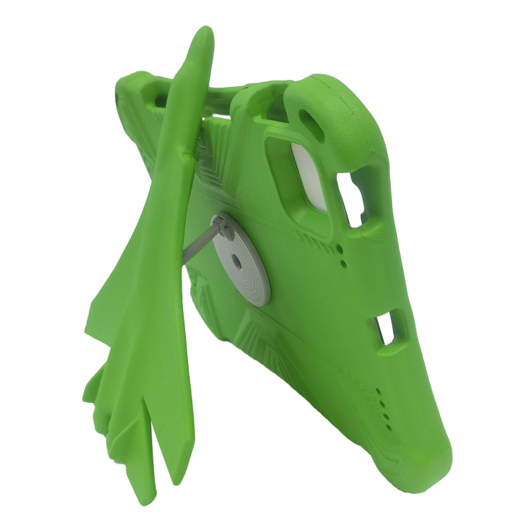 For iPad Pro 11 2020 / 2021 / 2022 360 Rotation Aircraft Holder EVA Shockproof Tablet Case(Green) by bashfashion