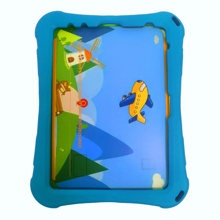 For iPad 2025 / 2022 360 Rotation Aircraft Holder EVA Shockproof Tablet Case(Blue) by bashfashion