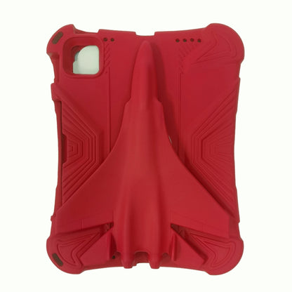 For iPad 2025 / 2022 360 Rotation Aircraft Holder EVA Shockproof Tablet Case(Red) by bashfashion