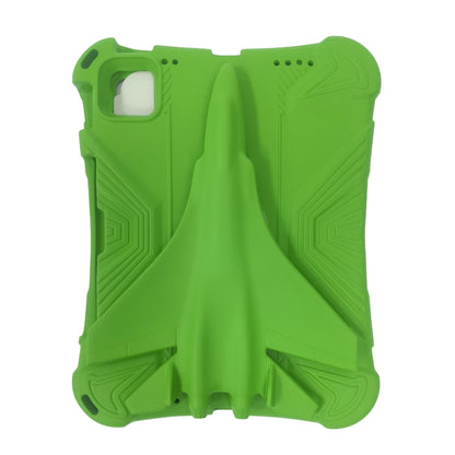 For iPad 2025 / 2022 360 Rotation Aircraft Holder EVA Shockproof Tablet Case(Green) by bashfashion