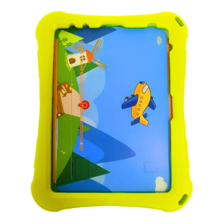 For iPad Air 11 2025 / 2024 360 Rotation Aircraft Holder EVA Shockproof Tablet Case(Yellow) by bashfashion