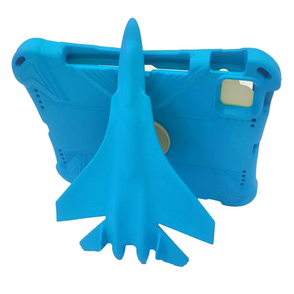 For iPad Pro 11 2025 / 2024 360 Rotation Aircraft Holder EVA Shockproof Tablet Case(Blue) by bashfashion