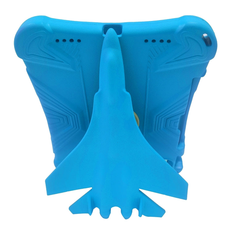For iPad Pro 11 2025 / 2024 360 Rotation Aircraft Holder EVA Shockproof Tablet Case(Blue) by bashfashion